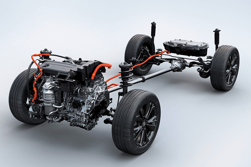 Động cơ Nội thất ngoại thất Honda-CRV-Hybrid-2024
