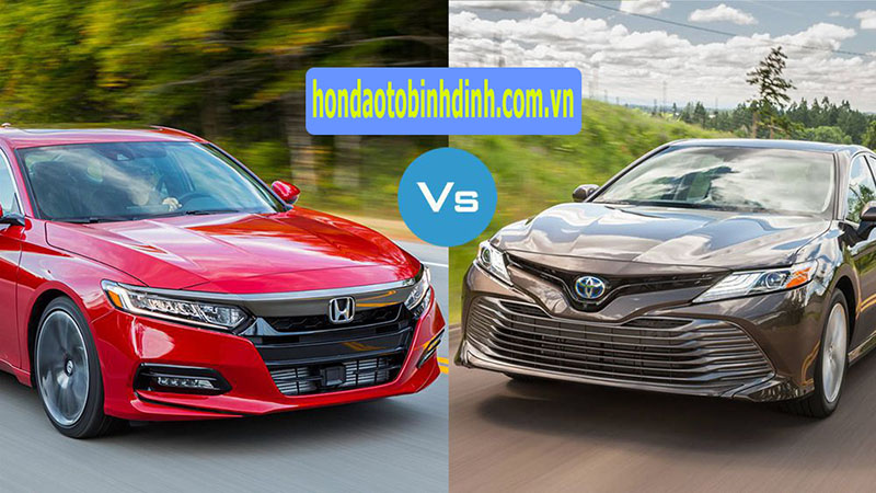 so sánh Honda Accord 2024 và Toyota Camry 2024